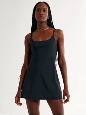 Abercrombie & Fitch Traveler Mini Dress in Black Sz Small